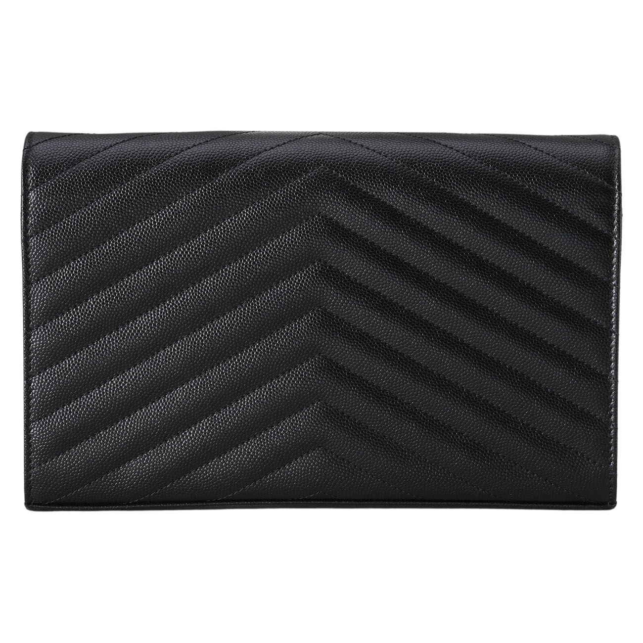YVES SAINT LAURENT(USED)생로랑 377828 모노그램 쉐브론 체인 크로스백